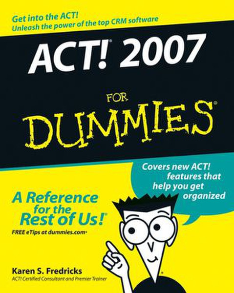 Wiley ACT! 2007 For Dummies 392pages software manual