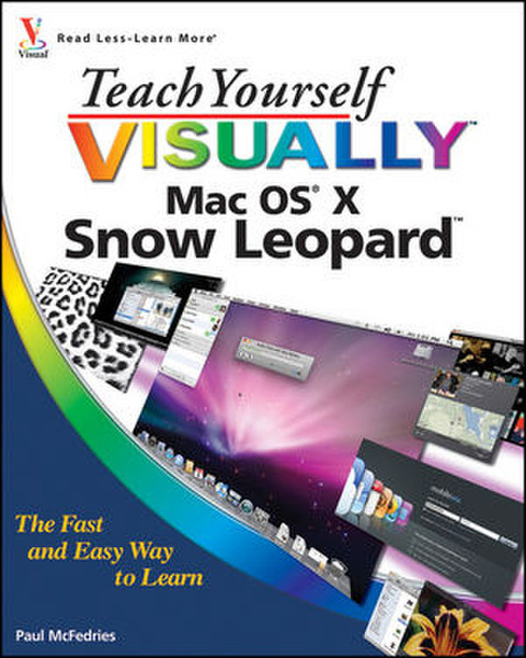 Wiley Teach Yourself VISUALLY Mac OS X Snow Leopard 352pages English software manual