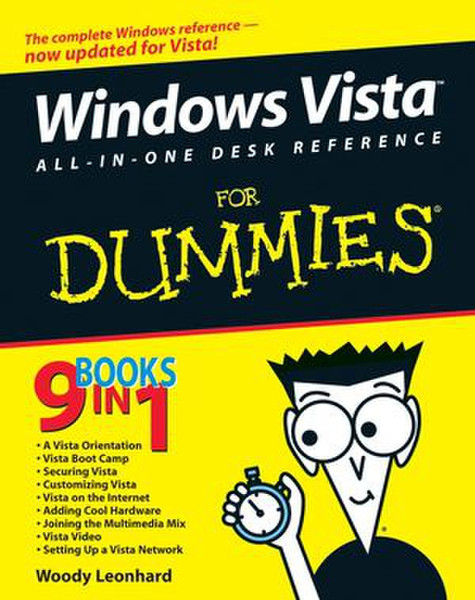 Wiley Windows Vista All-in-One Desk Reference For Dummies 792pages software manual