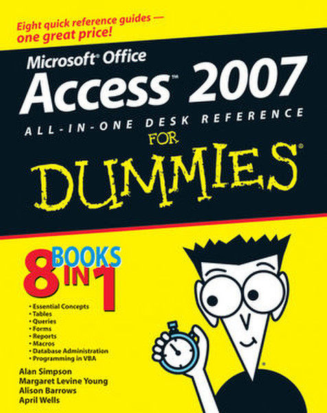 Wiley Microsoft Office Access 2007 All-in-One Desk Reference For Dummies 768pages software manual