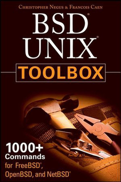 Wiley BSD UNIX Toolbox: 1000+ Commands for FreeBSD, OpenBSD and NetBSD 309pages English software manual