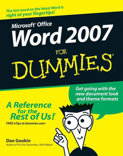 Wiley Word 2007 For Dummies 432pages software manual