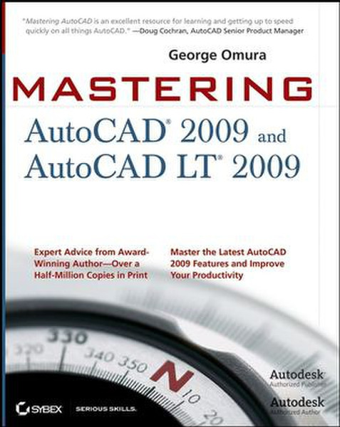 Wiley Mastering AutoCAD 2009 and AutoCAD LT 2009 1176страниц руководство пользователя для ПО