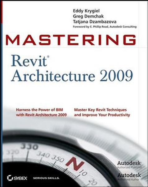 Wiley Mastering Revit Architecture 2009 800страниц руководство пользователя для ПО