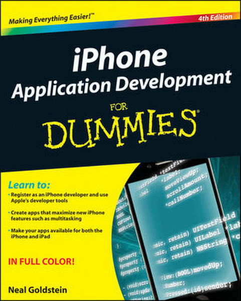 Wiley iPhone Application Development For Dummies, 4th Edition 408pages software manual