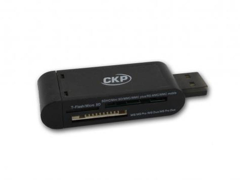 Cirkuit Planet CKP CR2030 USB 2.0 Черный устройство для чтения карт флэш-памяти