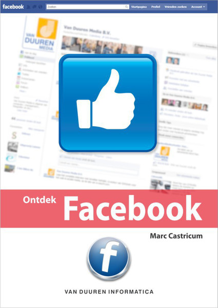 Van Duuren Media Ontdek Facebook 128pages Dutch software manual