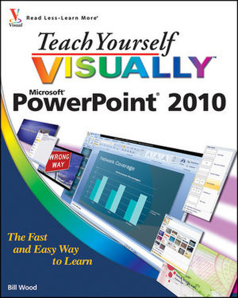 Wiley Teach Yourself VISUALLY PowerPoint 2010 320страниц руководство пользователя для ПО