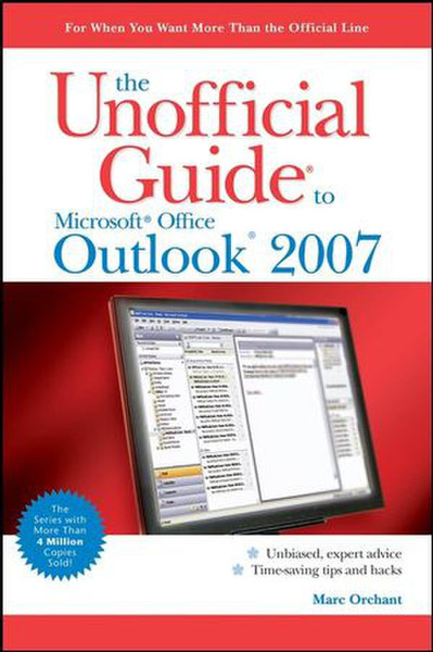 Wiley The Unofficial Guide to Outlook 2007 551pages software manual