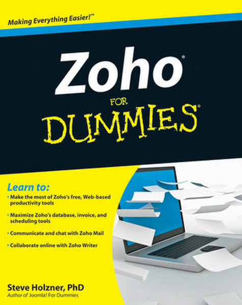 Wiley Zoho For Dummies 336pages software manual