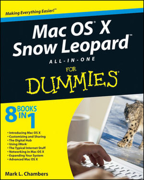 Wiley Mac OS X Snow Leopard All-in-One For Dummies 768страниц руководство пользователя для ПО