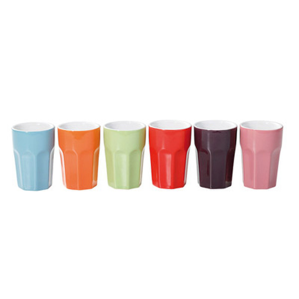Clip Sonic MEN72 Синий, Коричневый, Зеленый, Оранжевый, Розовый, Красный 6шт чашка/кружка