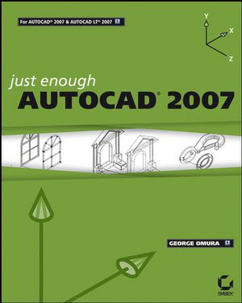 Wiley Just Enough AutoCAD 2007 408pages software manual