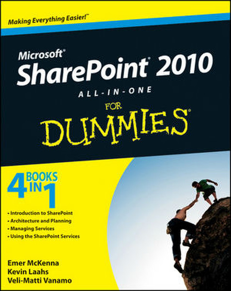 Wiley SharePoint 2010 All-in-One For Dummies 912pages software manual