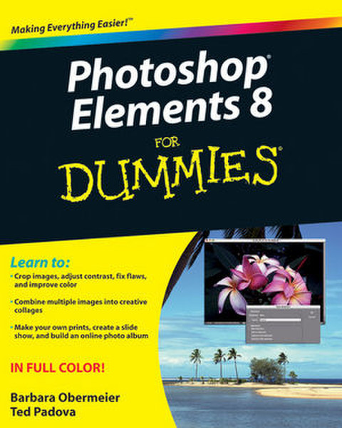 Wiley Photoshop Elements 8 For Dummies 416страниц руководство пользователя для ПО