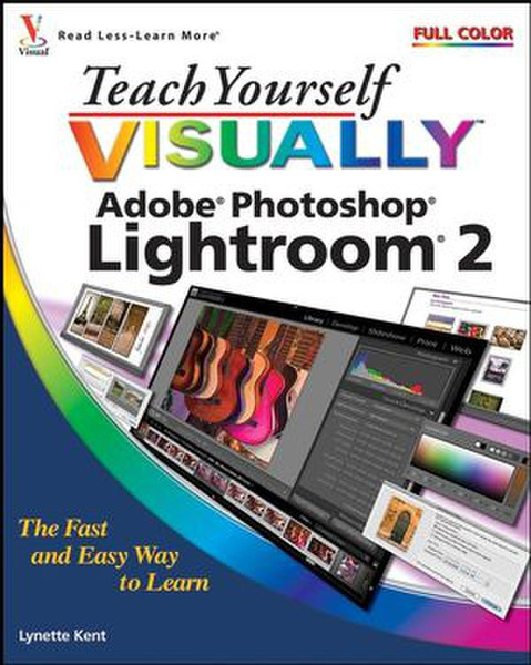 Wiley Teach Yourself VISUALLY Adobe Photoshop Lightroom 2 352pages software manual