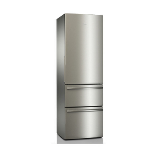 Haier AFL-631CS freestanding 230L 78L A+ Silver fridge-freezer