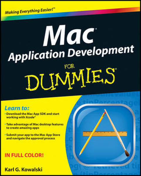 Wiley Mac Application Development For Dummies 416Seiten Englische Software-Handbuch