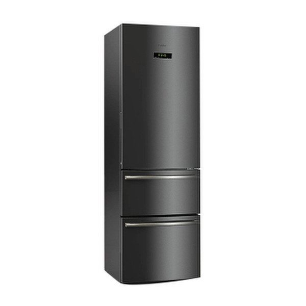 Haier AFD 631 CB freestanding 230L 77L Black fridge-freezer
