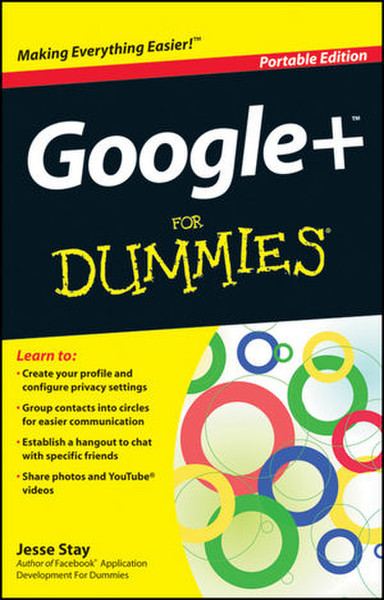 Wiley Google+ For Dummies, Portable Edition 144страниц ENG руководство пользователя для ПО