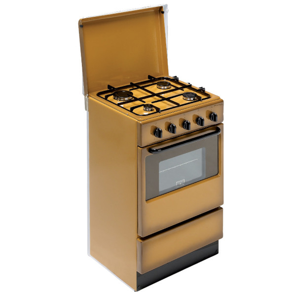 Bompani BI911YA/N Freestanding Gas hob Gold cooker