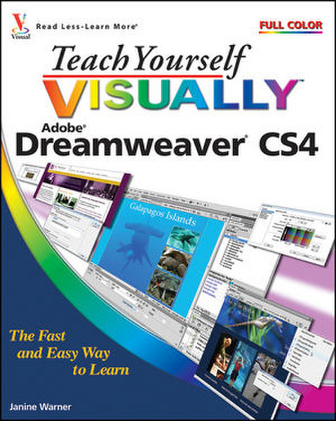 Wiley Teach Yourself VISUALLY Dreamweaver CS4 320Seiten Software-Handbuch