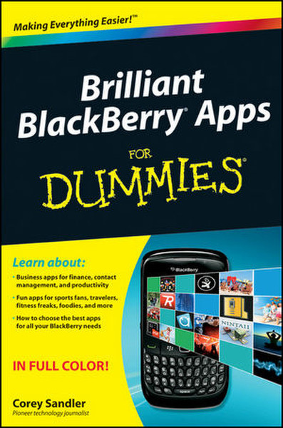Wiley Brilliant BlackBerry Apps For Dummies 240pages English software manual