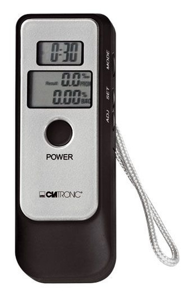 Clatronic AT 3260 0.00 - 0.19% Black,Silver alcohol tester