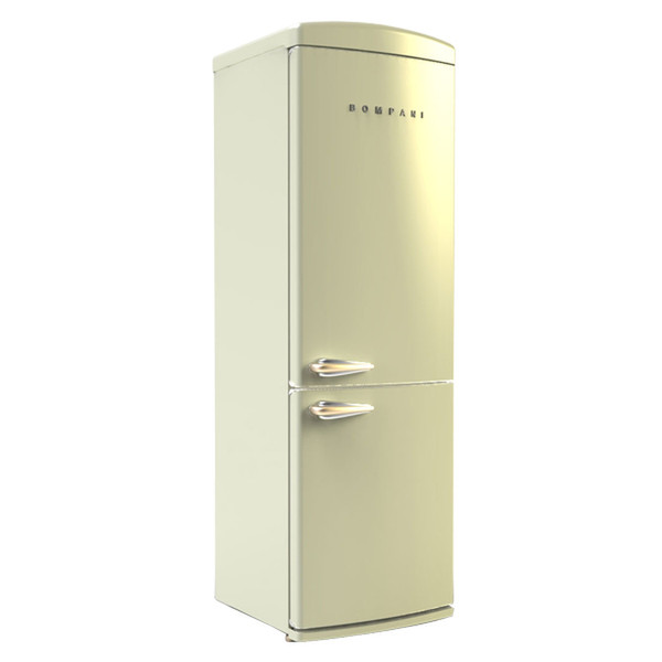 Bompani BO06675/C freestanding 218L 83L A+ Beige fridge-freezer
