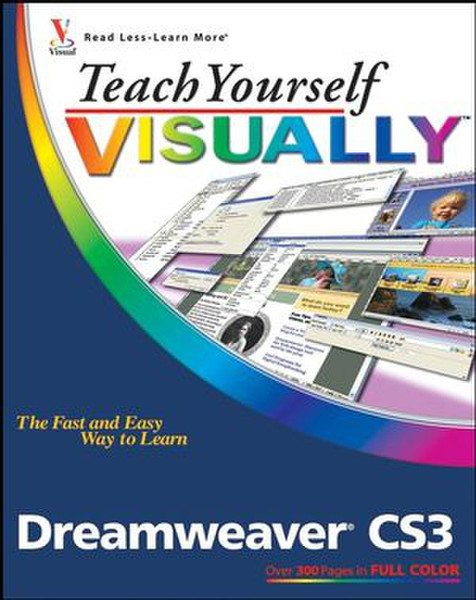 Wiley Teach Yourself VISUALLY Dreamweaver CS3 320pages software manual