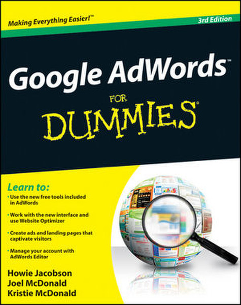 Wiley Google AdWords For Dummies, 3rd Edition 432pages English software manual