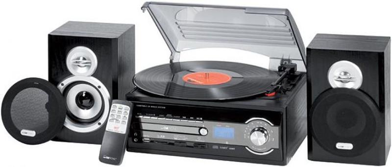 Clatronic MC 1033 HiFi CD player Black