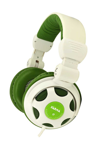 Karma Italiana HP 1071VG Supraaural Head-band Green headphone