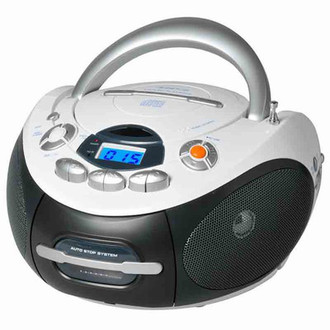 New Majestic AH-1277MP3-WH Analog Black,White CD radio
