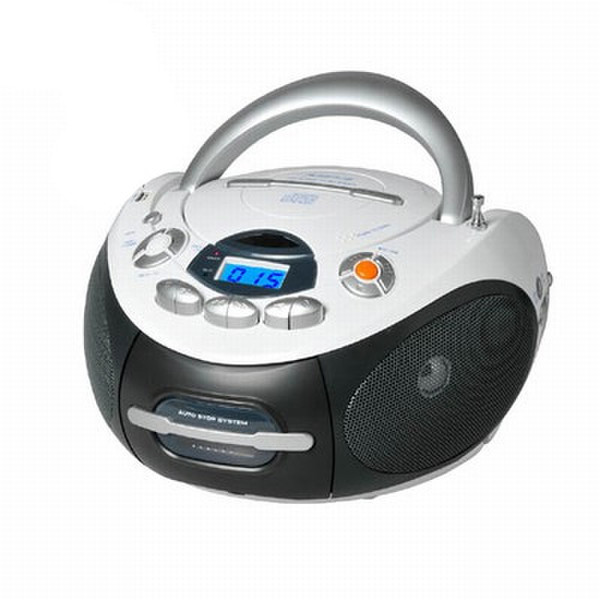 New Majestic AH-1287 MP3 USB Аналоговый Черный, Белый CD радио