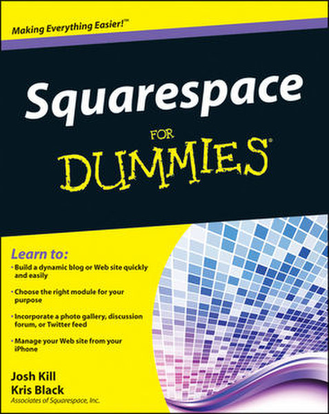 Wiley Squarespace For Dummies 224Seiten Englische Software-Handbuch