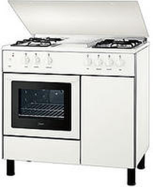 Zoppas PB 96 W Freestanding Gas hob White