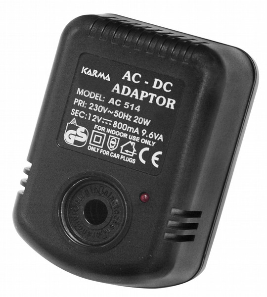 Karma Italiana AC 514 Для помещений Черный адаптер питания / инвертор