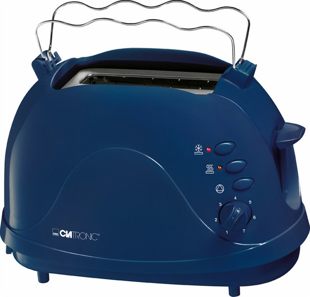 Clatronic TA 3287 2slice(s) 700, -W Blue toaster