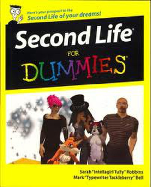 Wiley Second Life For Dummies 336pages English software manual