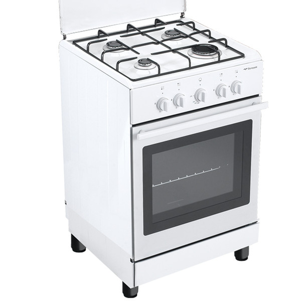 Bompani BO510EF/N Freestanding Gas hob White cooker