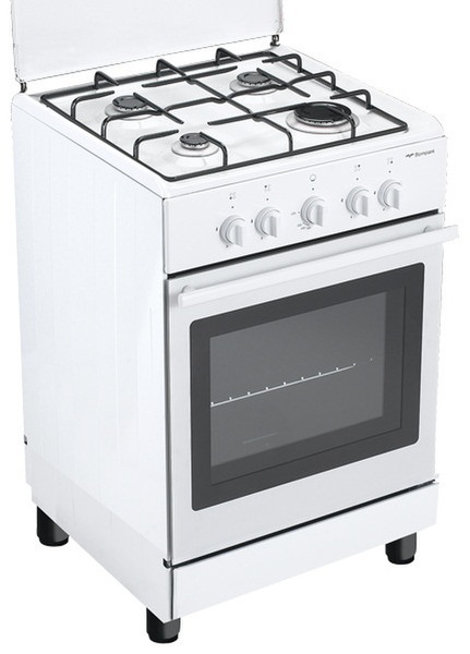 Bompani BO740WF/N Freestanding Gas hob White cooker