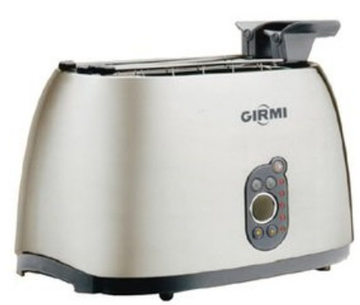 Girmi TP75 2slice(s) 600W Silver toaster