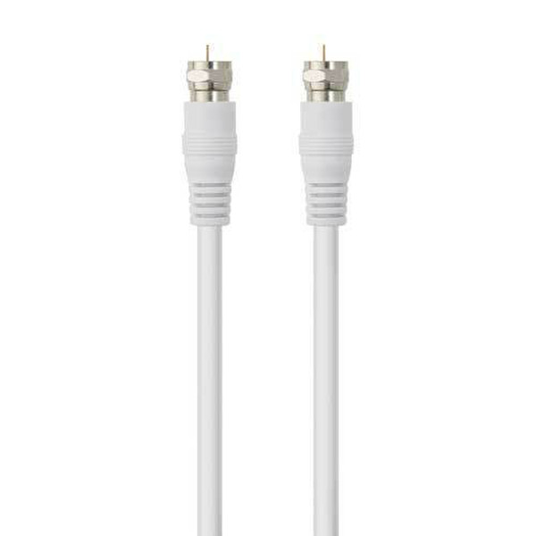 Belkin 75dB Satellite Cable 10m 10m F-Typ F-Typ Weiß