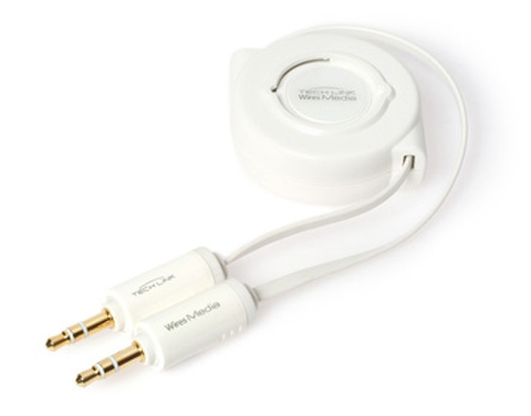 Techlink WiresMEDIA 3.5mm - 3.5mm 1м 3.5mm 3.5mm Белый