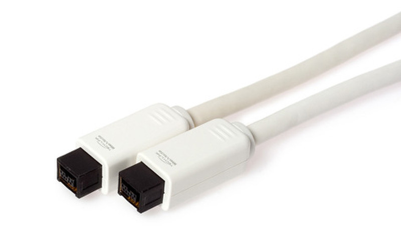 Techlink WiresMEDIA, FireWire 800 2м 9-p 9-p Белый FireWire кабель