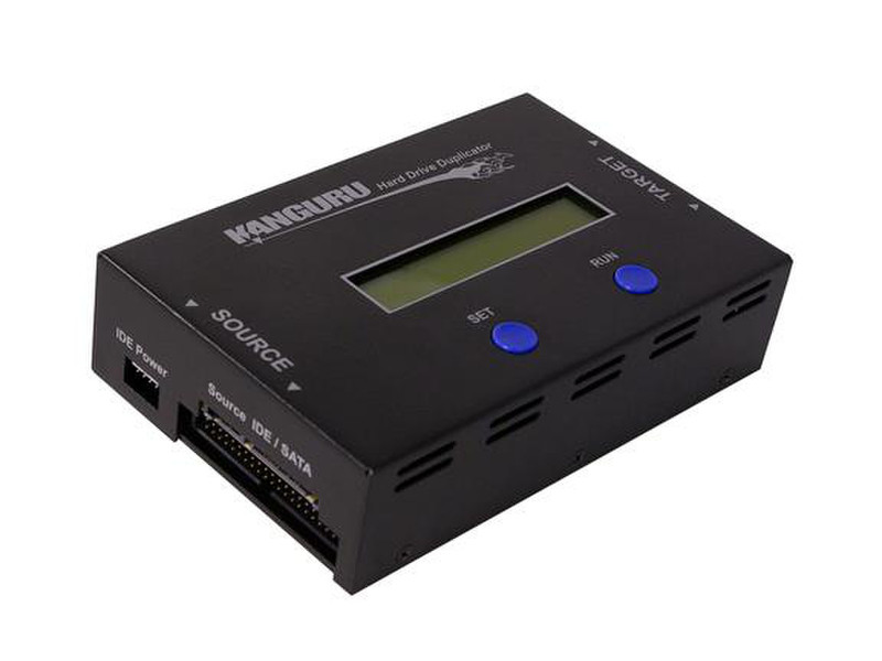 Kanguru KCLONE-1HD-MBC HDD duplicator Черный дупликатор носителей информации