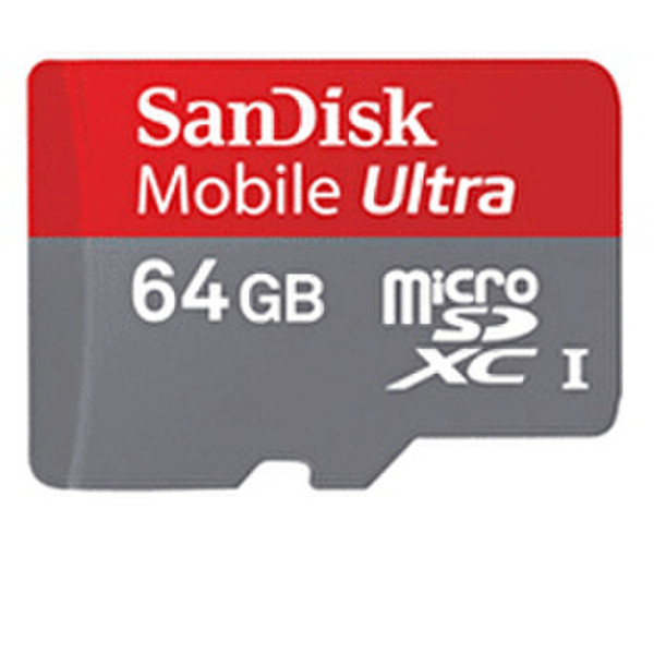 Sandisk Mobile Ultra microSDXC 64GB 64ГБ MicroSDXC карта памяти