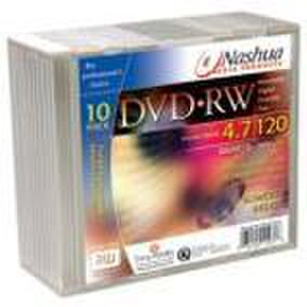 Nashua DVD+RW 4,7Gb 2,4x slimcase