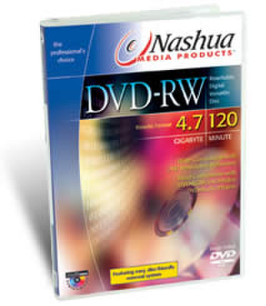 Nashua DVD-RW 3p. DVD-Box 4x 4.7GB DVD-RW 3pc(s)